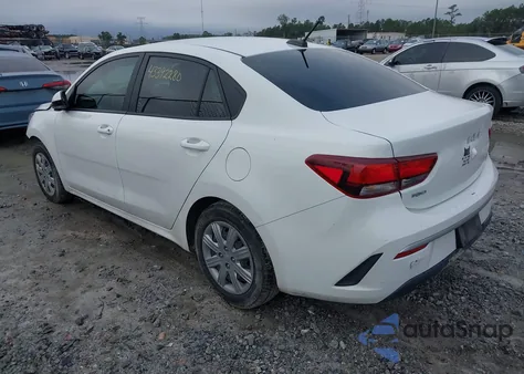 2022 Kia Rio S from USA, damaged, VIN 3KPA24AD3NE458640